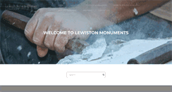 Desktop Screenshot of lewistonmonument.com