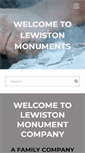 Mobile Screenshot of lewistonmonument.com