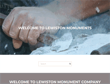 Tablet Screenshot of lewistonmonument.com
